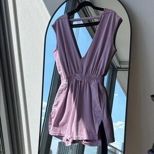 Drkshdw by Rick Owens Women's Sleeveless V-Neck Romper